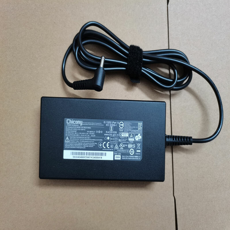 Genuine 20V 7.5A A18-150P1A For MSI MS-1563 Stealth 15M A11UEKV-009US 4.5mm 150W
