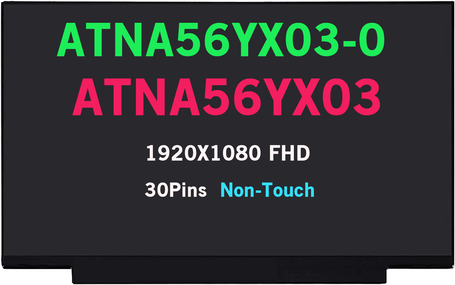 ATNA56YX03 EDP 1920×1080 AM-OLED Glossy For ASUS VivoBook Pro 15 OLED M3500QC A+