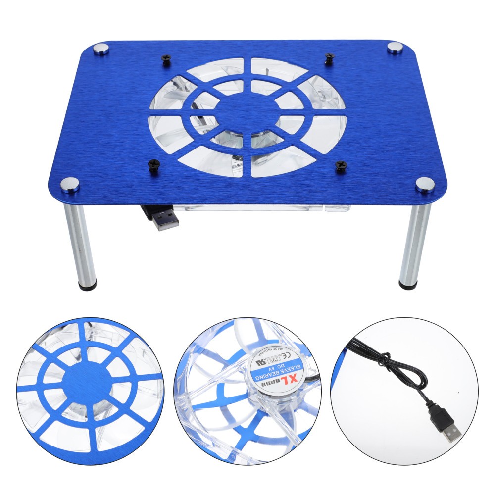 Mini Pc Cooling Pad Router Fan Cooler Hard Disk Radiator Desktop Rack