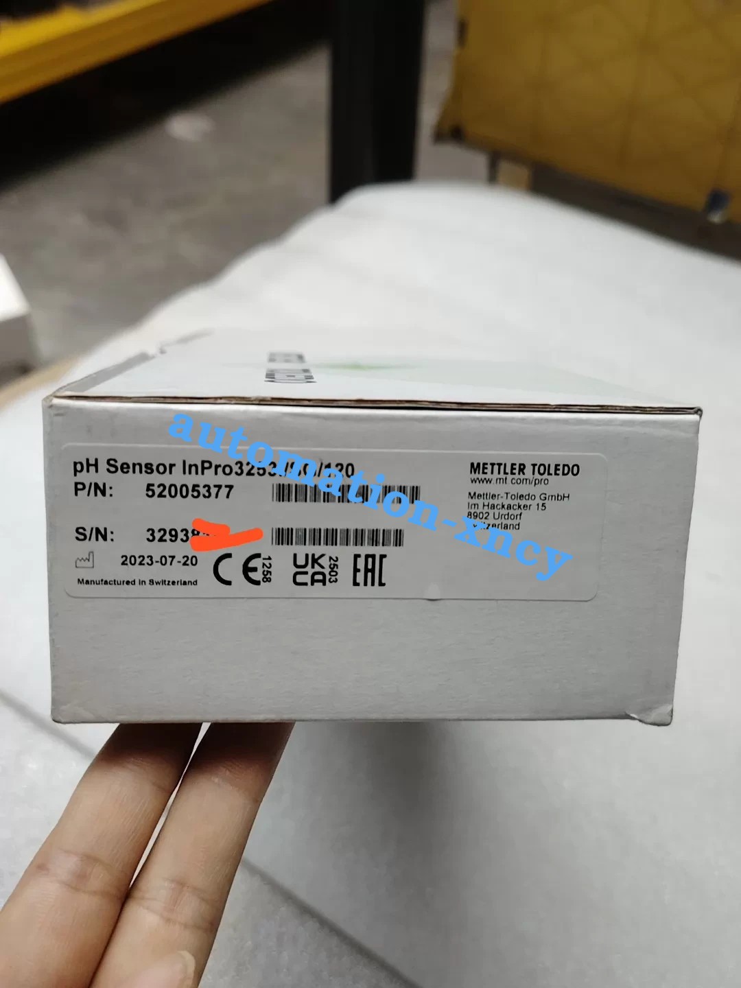 1PCS TOLEDO InPro3253i/SG/120 52005377 pH Sensor Fast shipping#DHL or FedEx