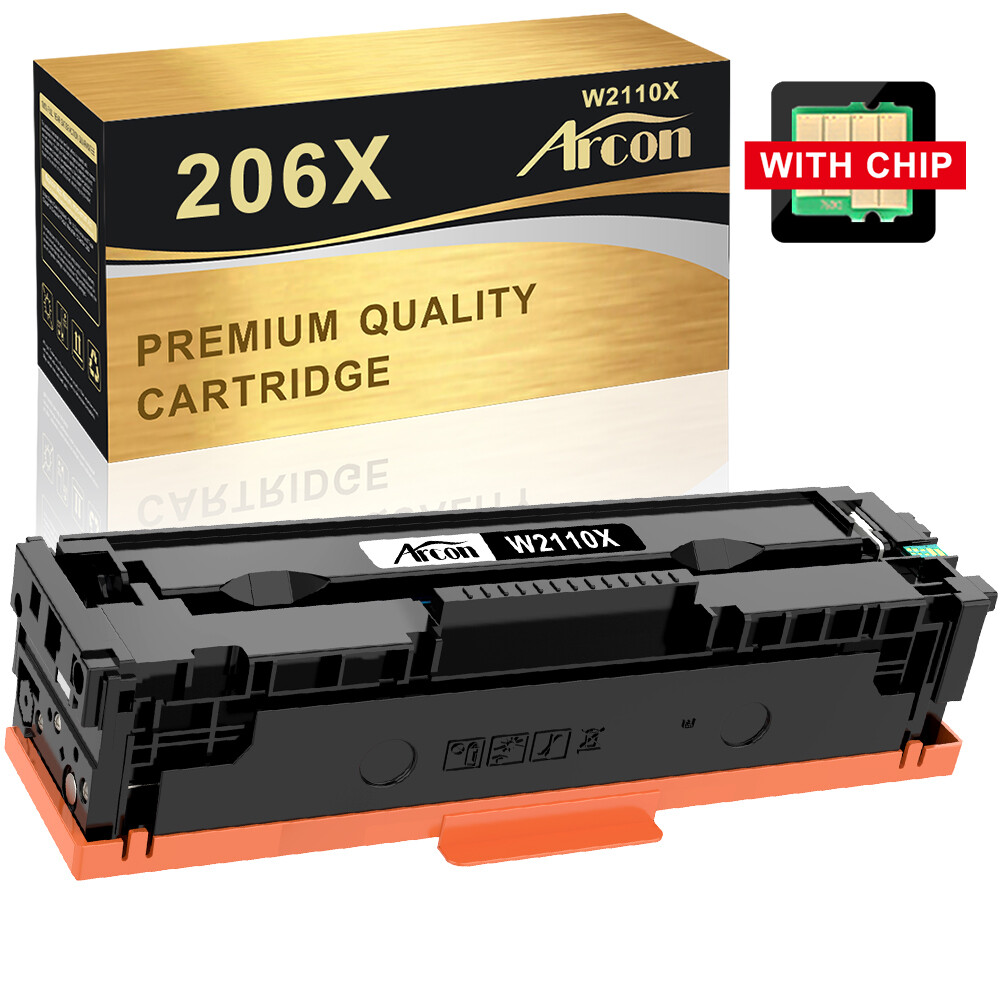 (WITH CHIP) W2110X Toner Combo for HP 206X LaserJet Pro M283fdw M282 M283