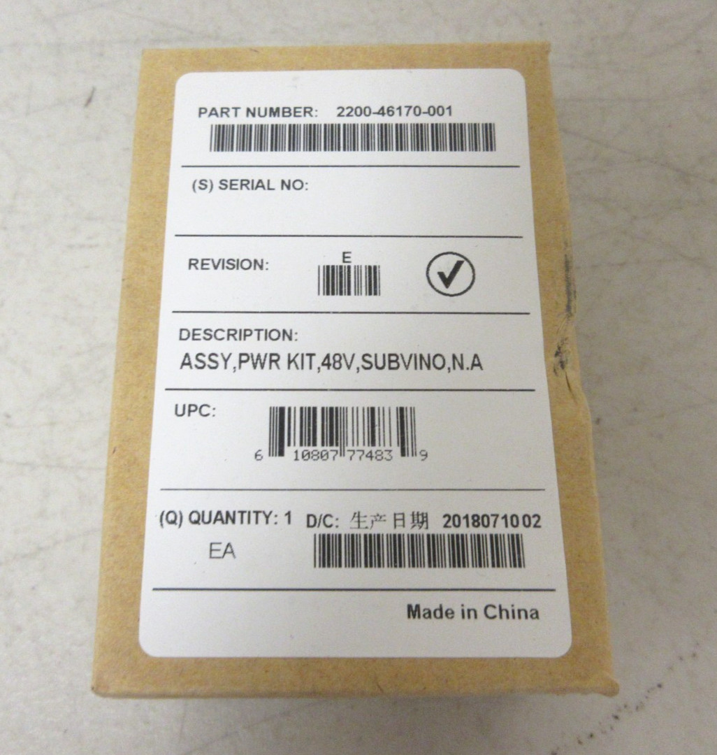 Polycom 48 Volt Power Supply for polycom IP Phones 2200-46170-001 *NEW*