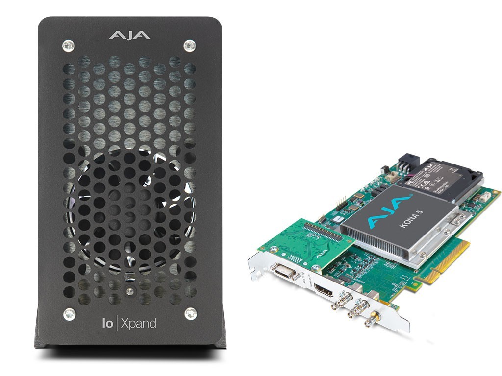AJA IO-XPAND-2 (XPAND Dock & KONA-5 Bundle) NEW