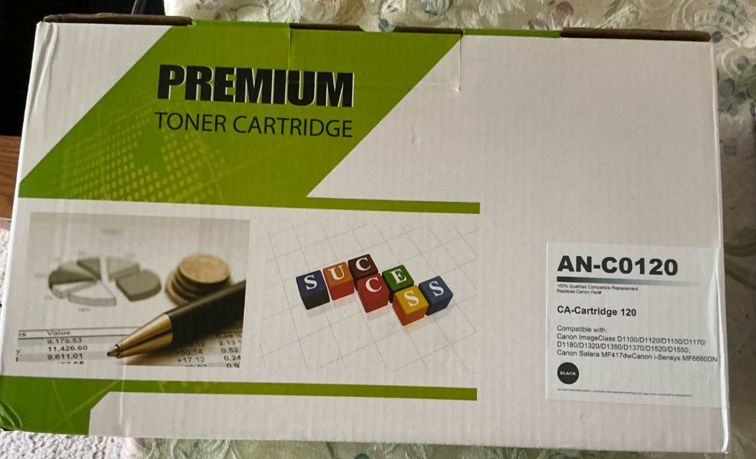 Premium Toner Cartridge Compatible w/Canon 120