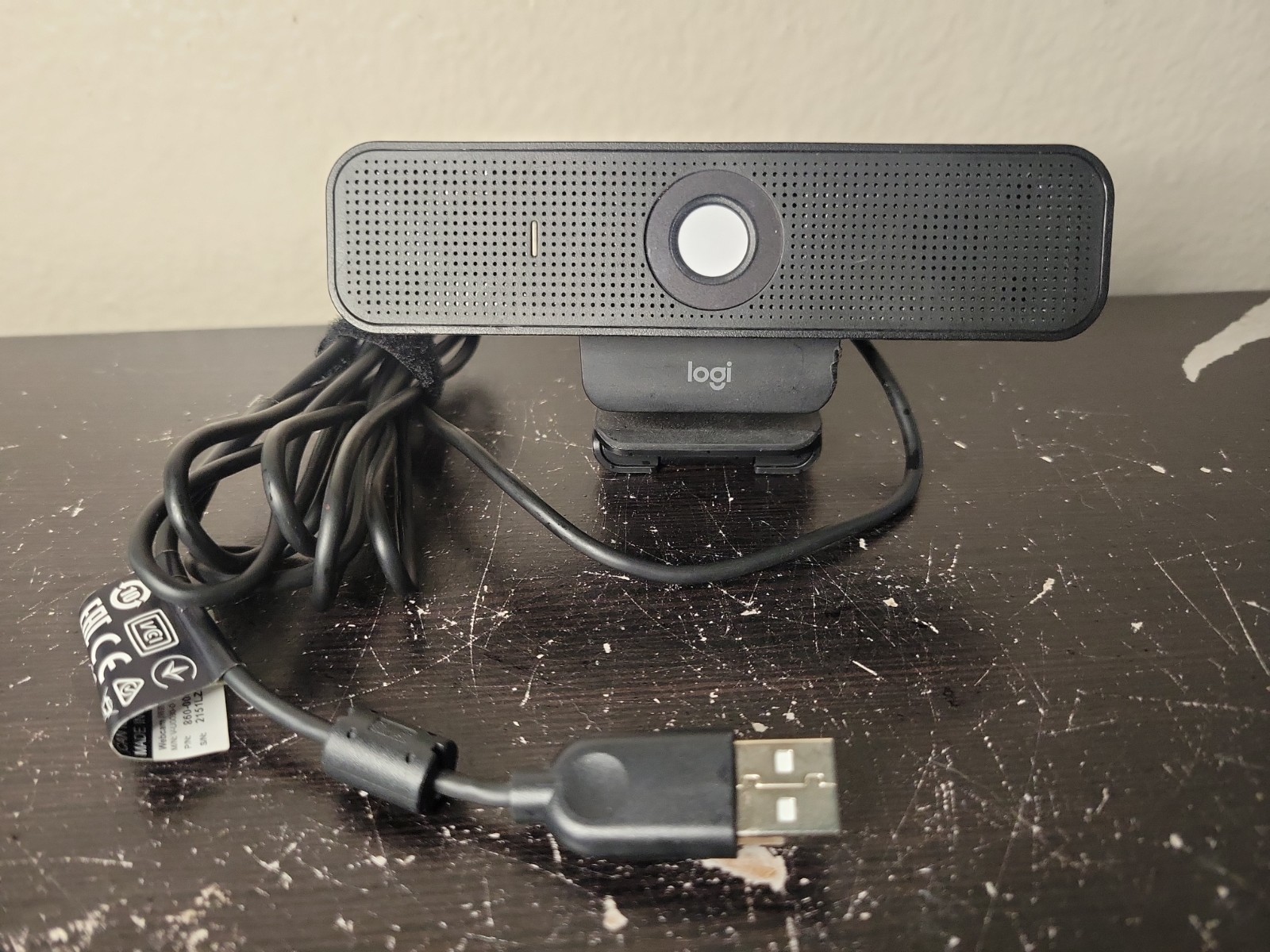 Logitech C925e Webcam USB HD Video Built-In Stereo Mic V-U0030-O 860-000508