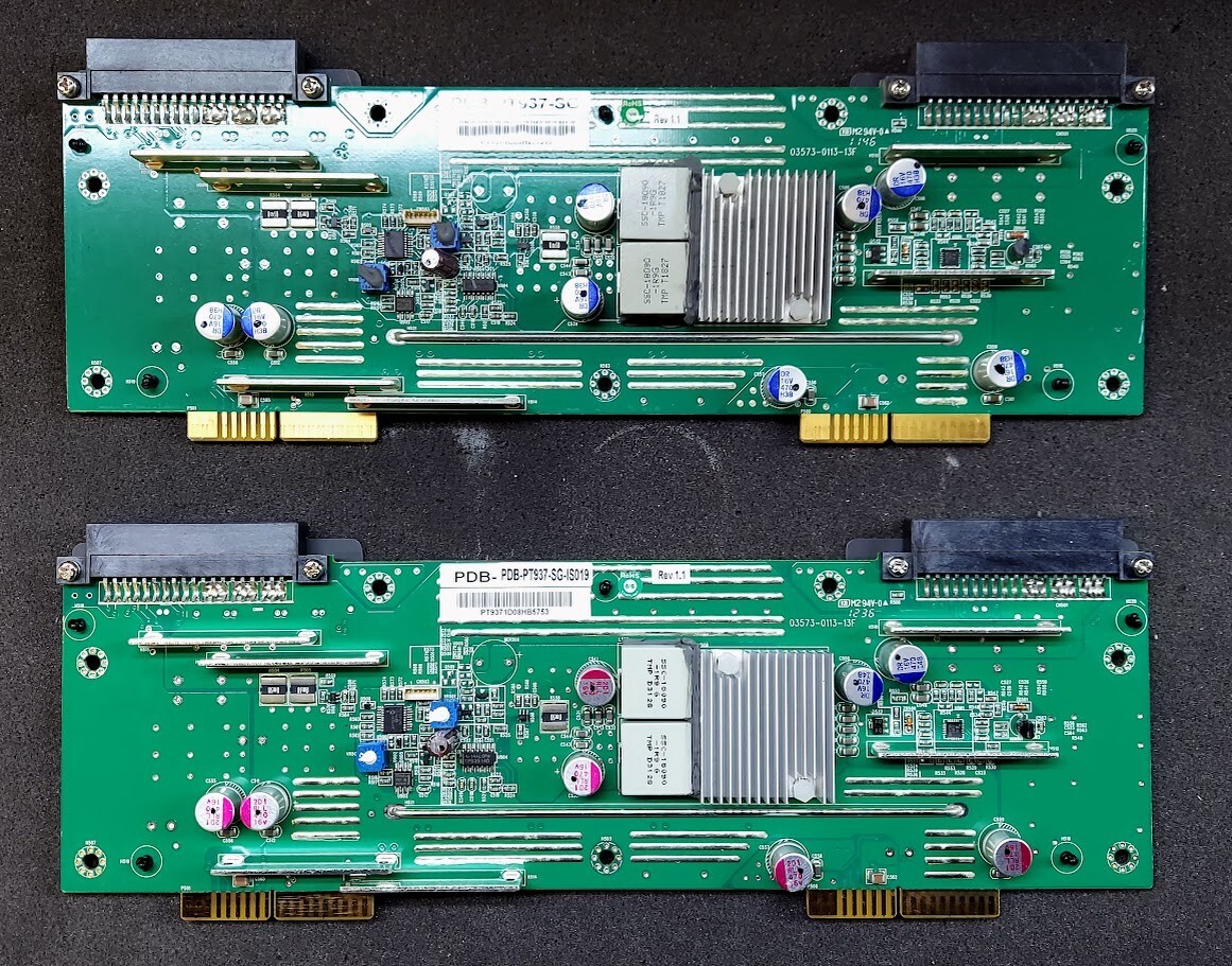 LOT OF 2 Supermicro Power Distributor Backplane PDB-PT937-SG-IS019