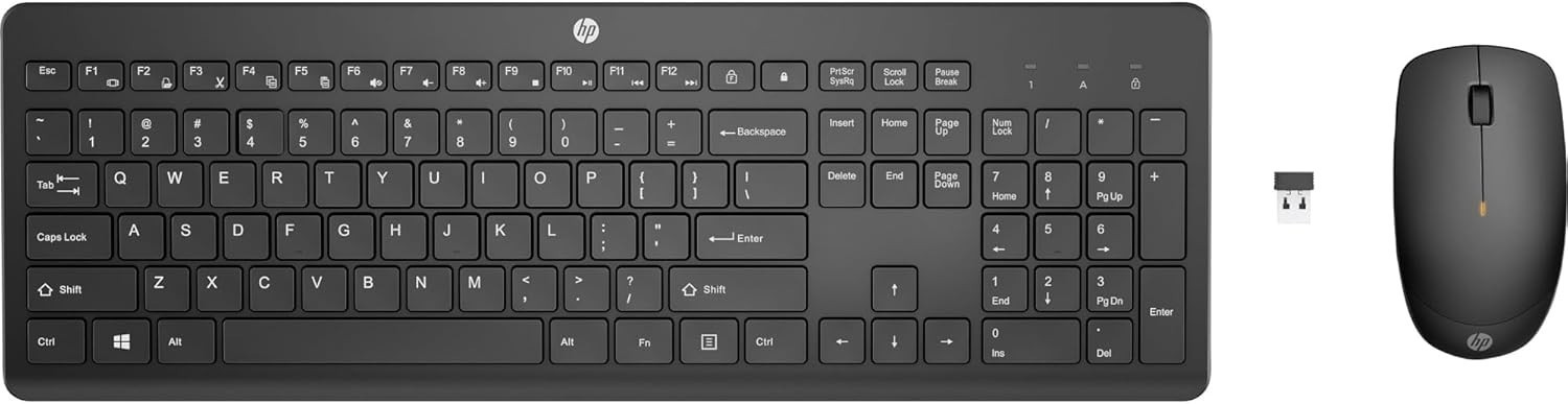 HP 235 Wireless Mouse and Keyboard Combo for business