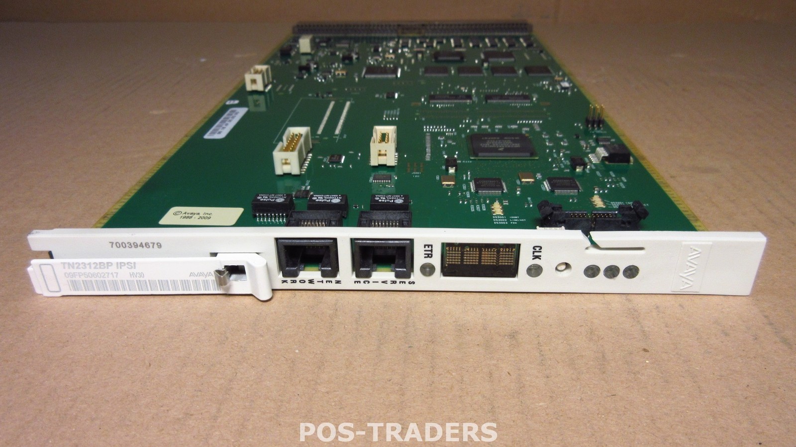 AVAYA TN2602AP MEDIA RESOURCE 320 Module Card - PULLED FROM AVAYA G650