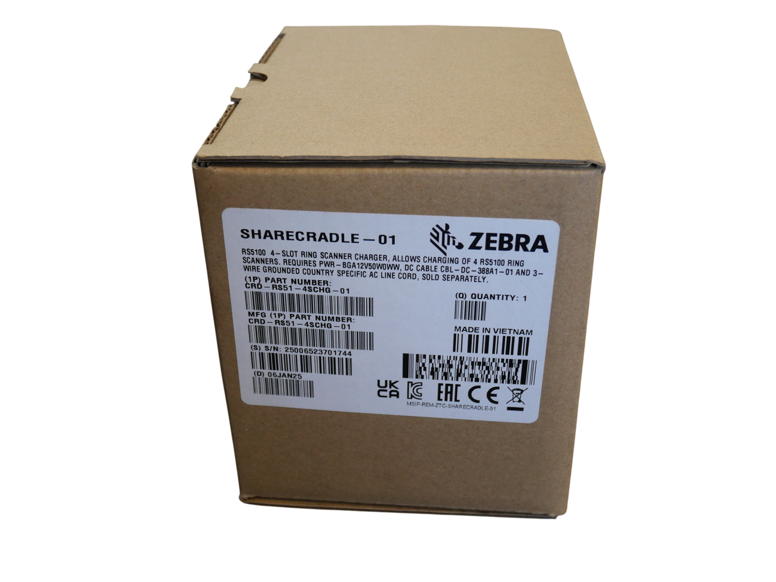 Zebra sharecradle-01  RS5100 Ring scanner charger - 