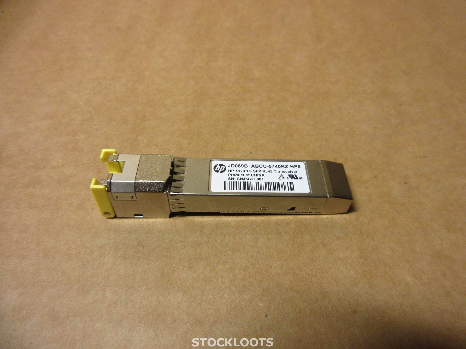 HP JD089B HPE X120 1G SFP RJ45 T Copper SFP-T Module Aruba/HPE switches USED