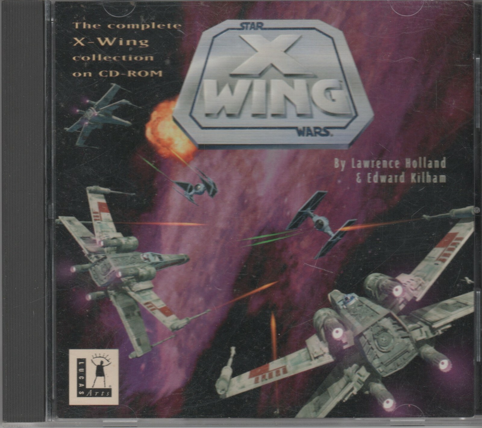 ITHistory SOFTWARE IBM  (1993)  XWING STAR WARS (Lucas Arts)  CD Q