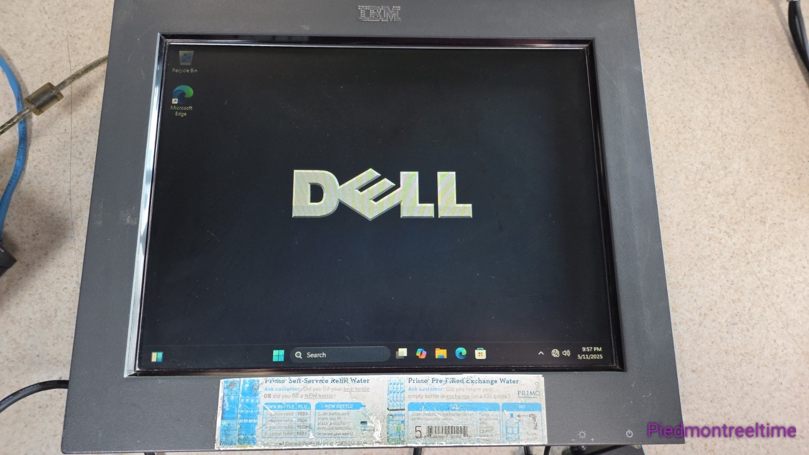 IBM 4820-5GB 12" LCD Display (Not bezel) Used