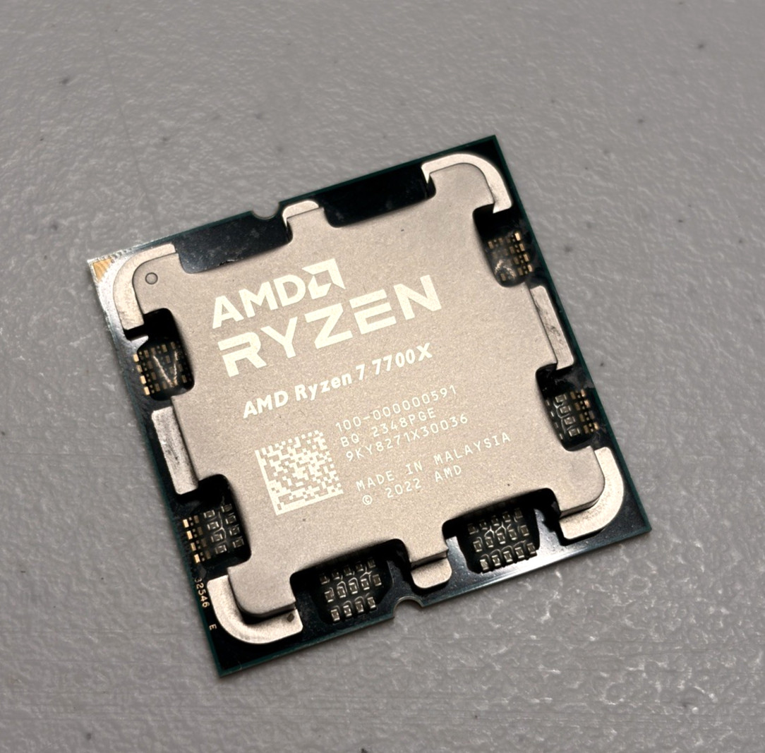 AMD Ryzen 7 7700X 4.50Ghz 8 Core 16 Thread AM5 CPU Processor