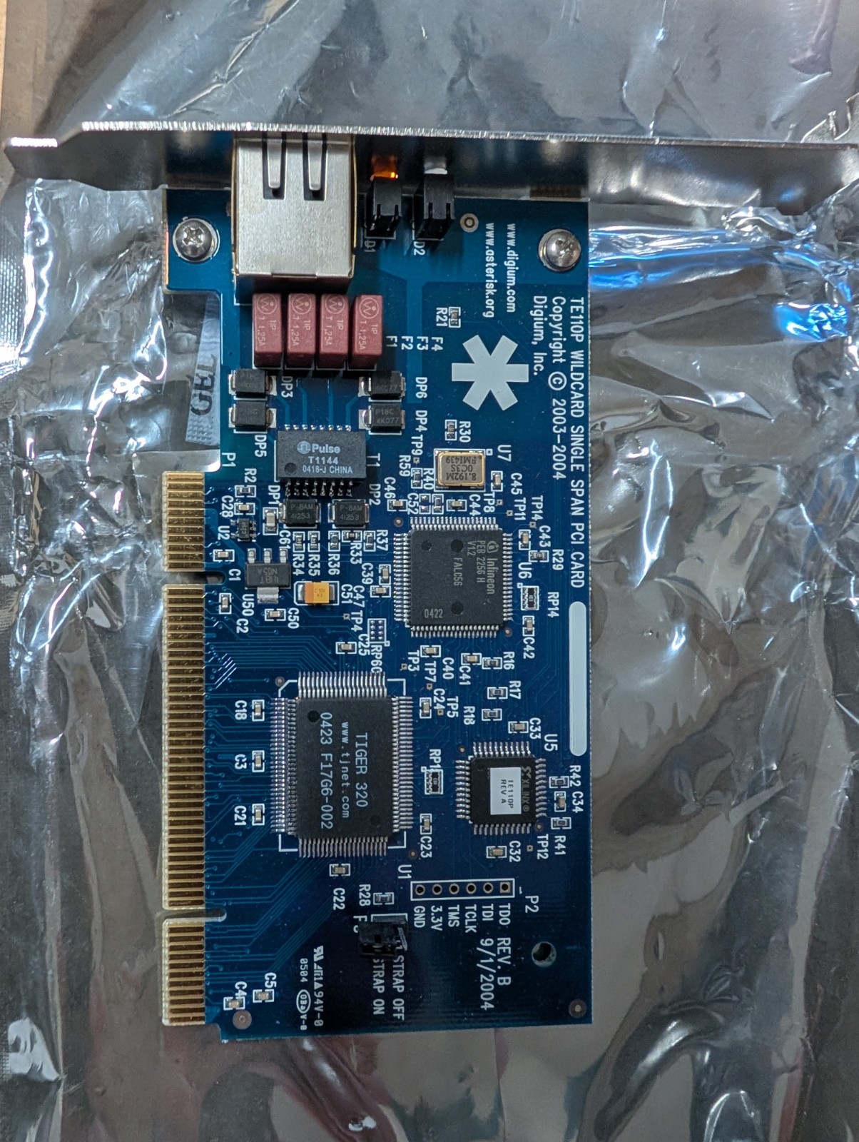 Digium Wildcard TE110P  Single Span PCI Tested