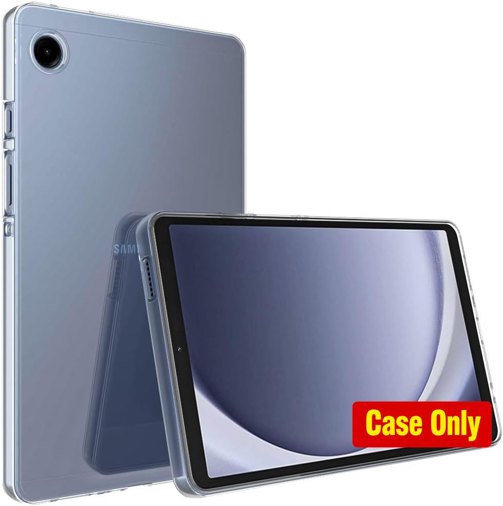 Slim Soft TPU Protective Case for Samsung Galaxy Tab A9 8.7" 2023, Clear Cover