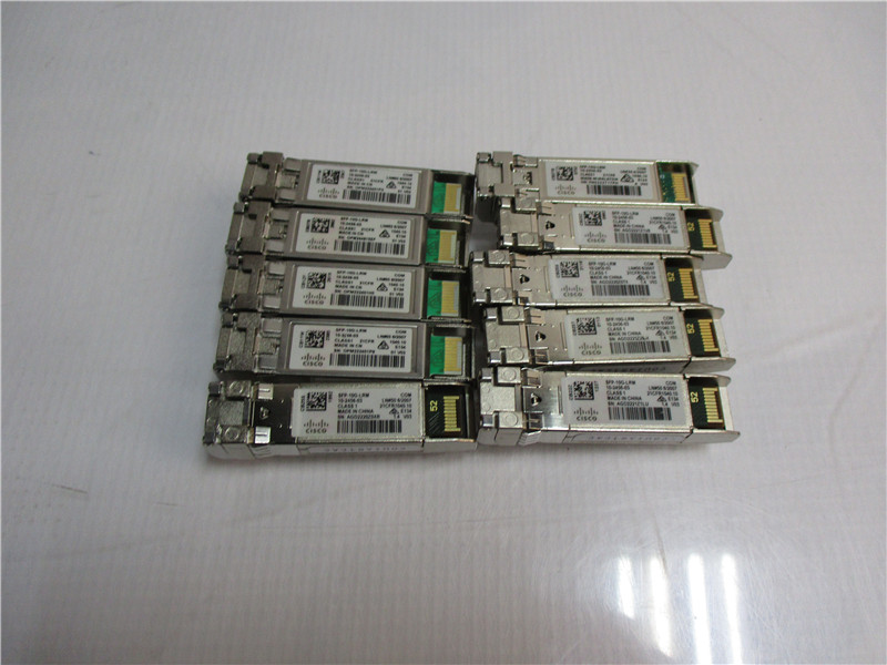 Cisco SFP-10G-LRM 10GbE SFP+ Transceiver Modules Tested Lot of 10