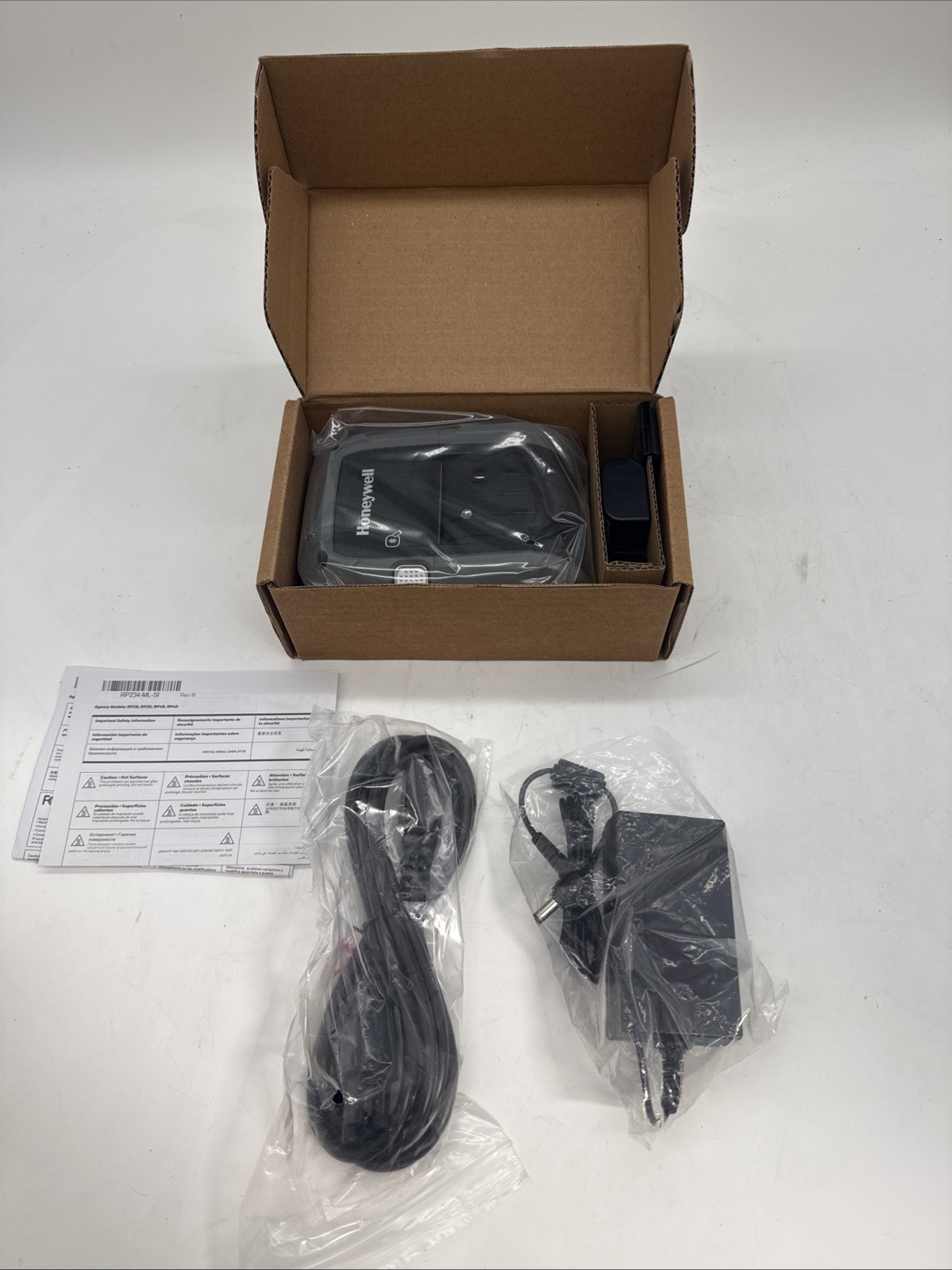 Honeywell RP2D Rugged Mobile Bluetooth Thermal Bar Code Label Printer
