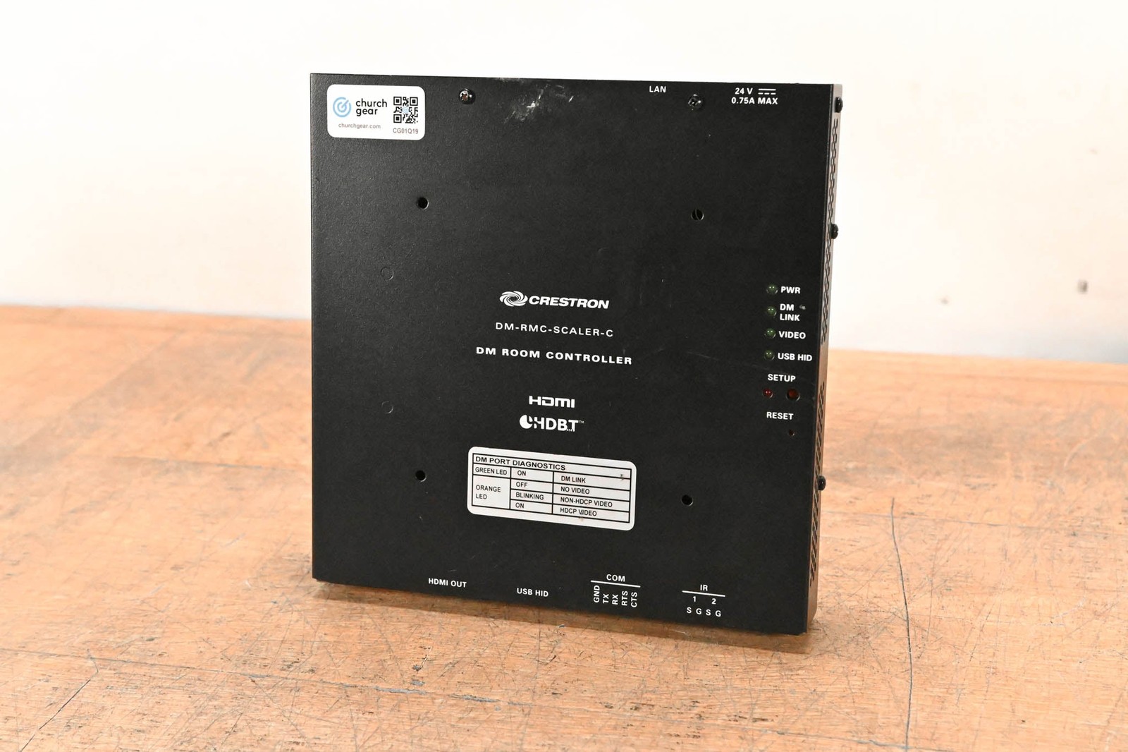 Crestron DM-RMC-SCALER-C Receiver & Room Controller (NO POWER SUPPLY) CG01Q19