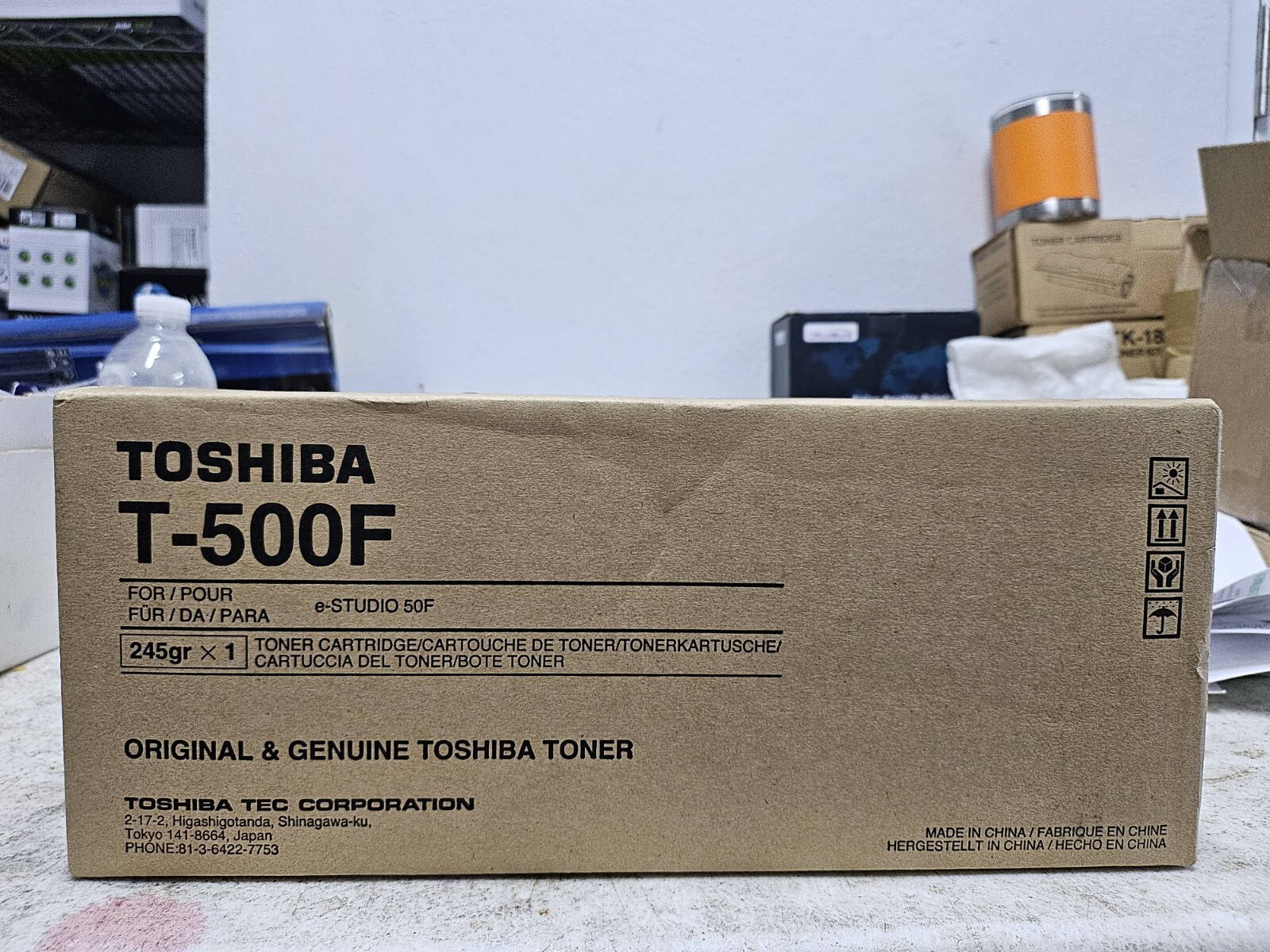 TOSHIBA T-500F TONER, ORIGINAL, NEW