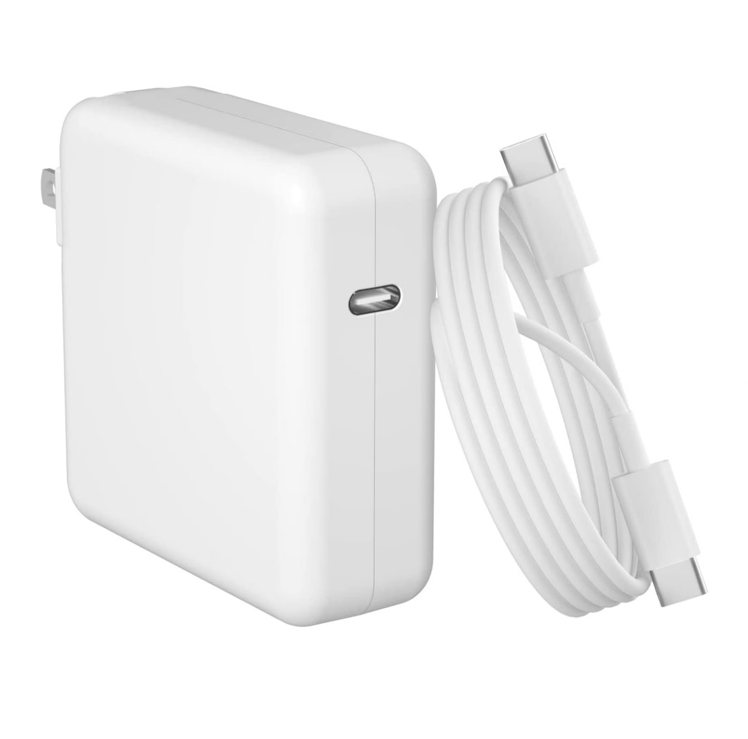 96W USB-C Power Adapter For MacBook Pro/Air, Fast Charger with 6.6ft Cable - New
