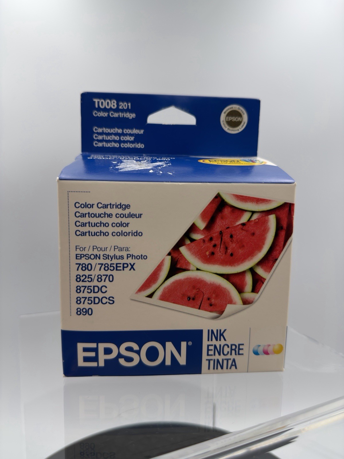 Epson T008  201 Color Ink Cartridge ~New