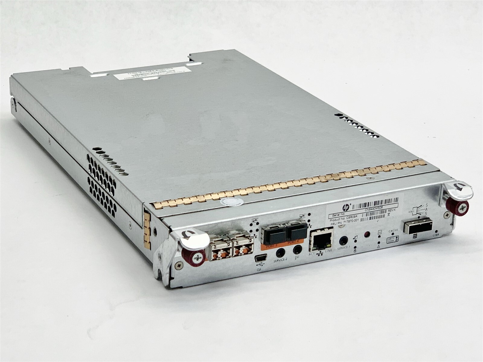 HP HPE MSA 2040 10GbE iscsl 8Gbps 16Gbps FC SAN Controller 717870-001 C8R09A
