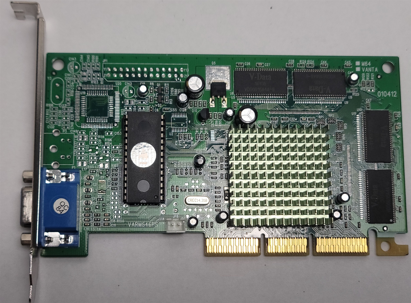 XFX Nvidia Riva TNT2 M64 32M SDRAM AGP VGA PV-T02A-BR Graphics Card