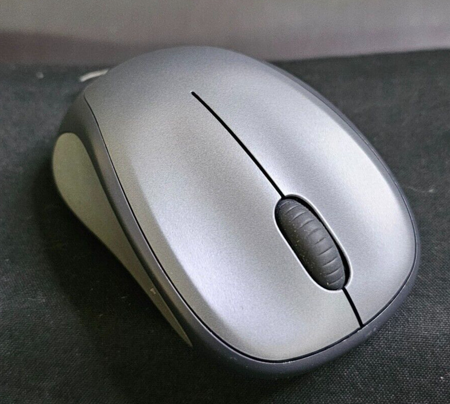Logitech M235 Wireless Mouse - Black/Gray (910-002692) - NEW Open Box