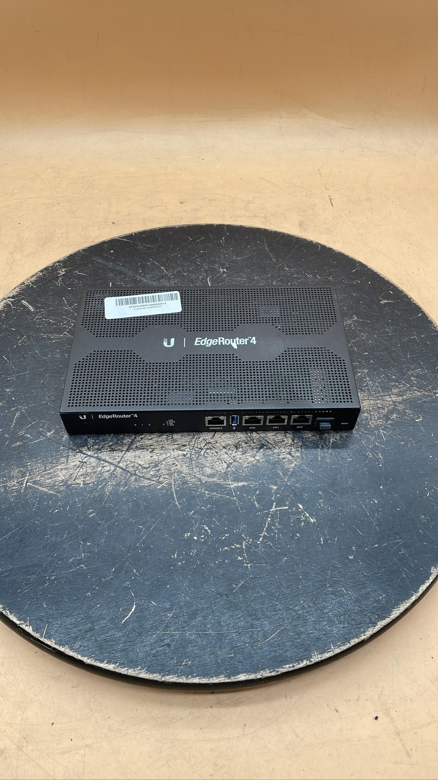 Ubiquiti EdgeRouter 4 ER-4 Security Gateway Gigabit Ethernet Network Router Unit