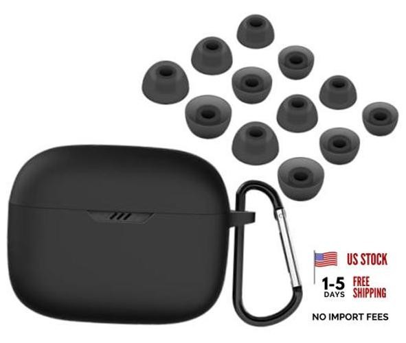 for Vibe Beam Case Ear Tips Kit, Silicone Shockproof Skin Cover with Keychain