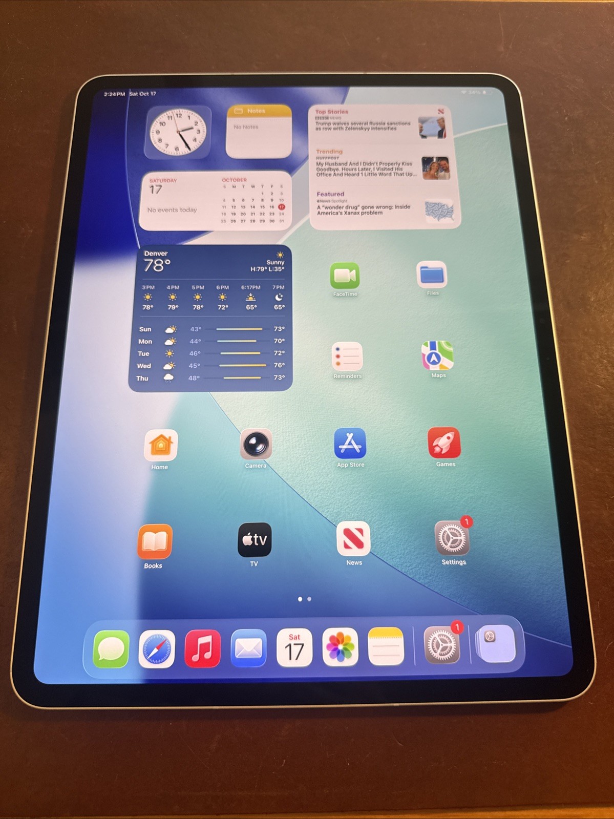 New Apple iPad Pro 13in M5 2TB Silver - WiFi + Cellular UNLOCKED - 1YR WARRANTY