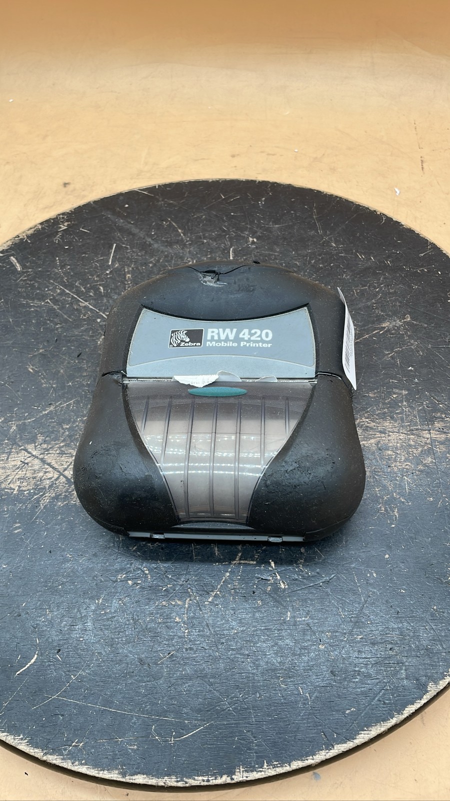 Zebra RW420 Rugged Industrial Mobile Printer Direct Thermal Label Unit