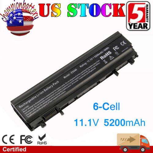 For Dell Latitude E5440 E5540 Battery Type VV0NF 451-BBIE 11.1V 5200mAh 6Cell
