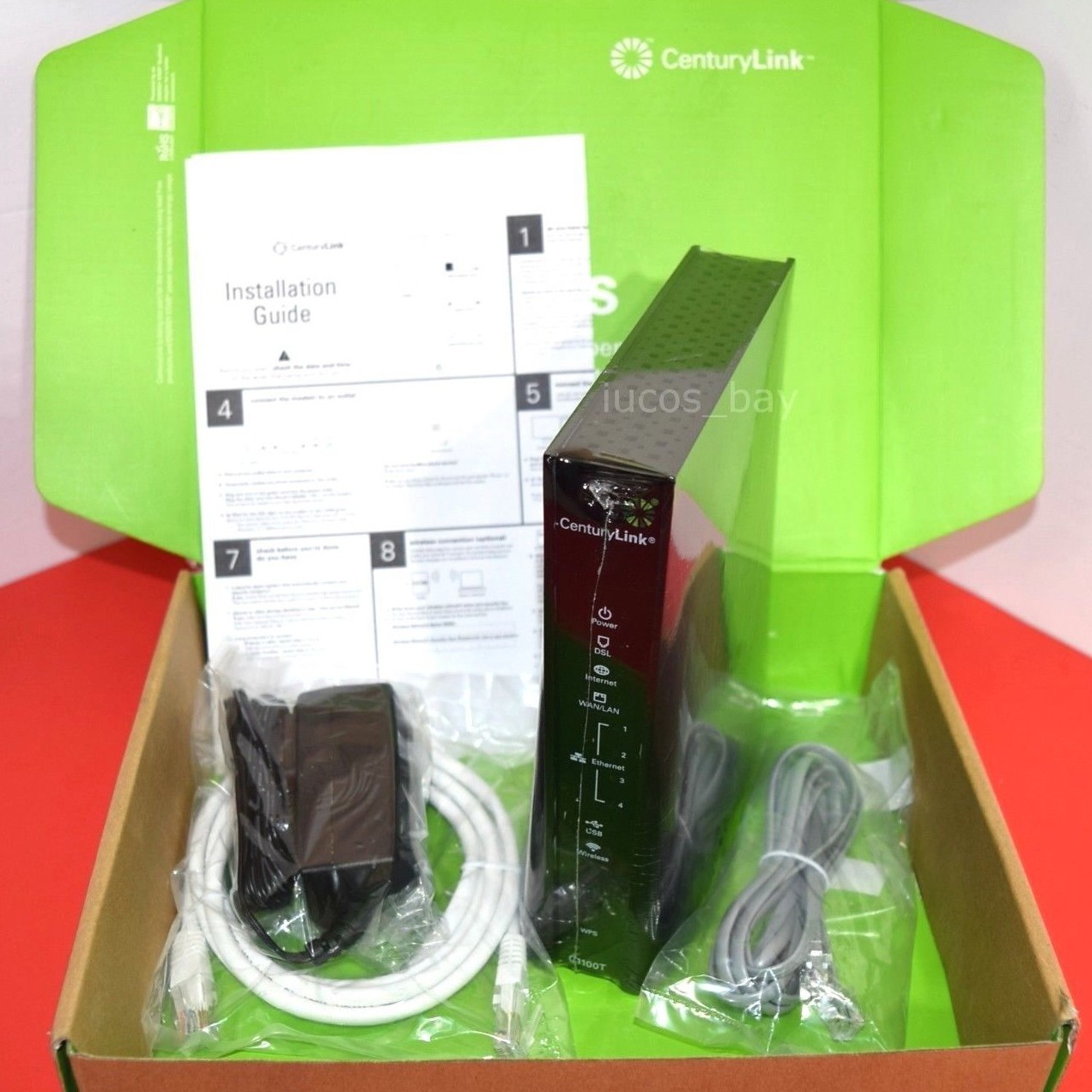 CenturyLink Technicolor C1100T DSL VDSL2 Modem 802.11n WiFi Wireless Router