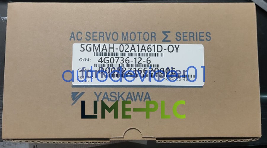 Yaskawa SGMAH-02A1A61D-OY Servo Motor 1PC New Expedited Shipping SGMAH02A1A61DOY