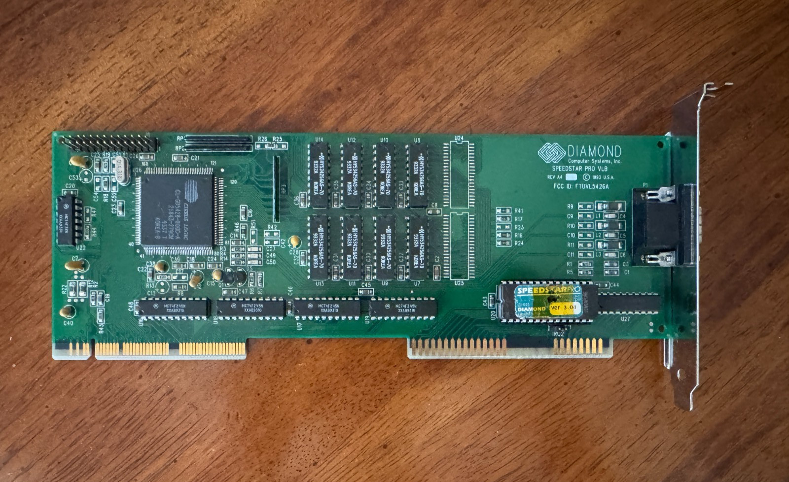 Vintage Diamond Speedstar Pro VLB VESA Local Bus CL-GD5428 Video Card