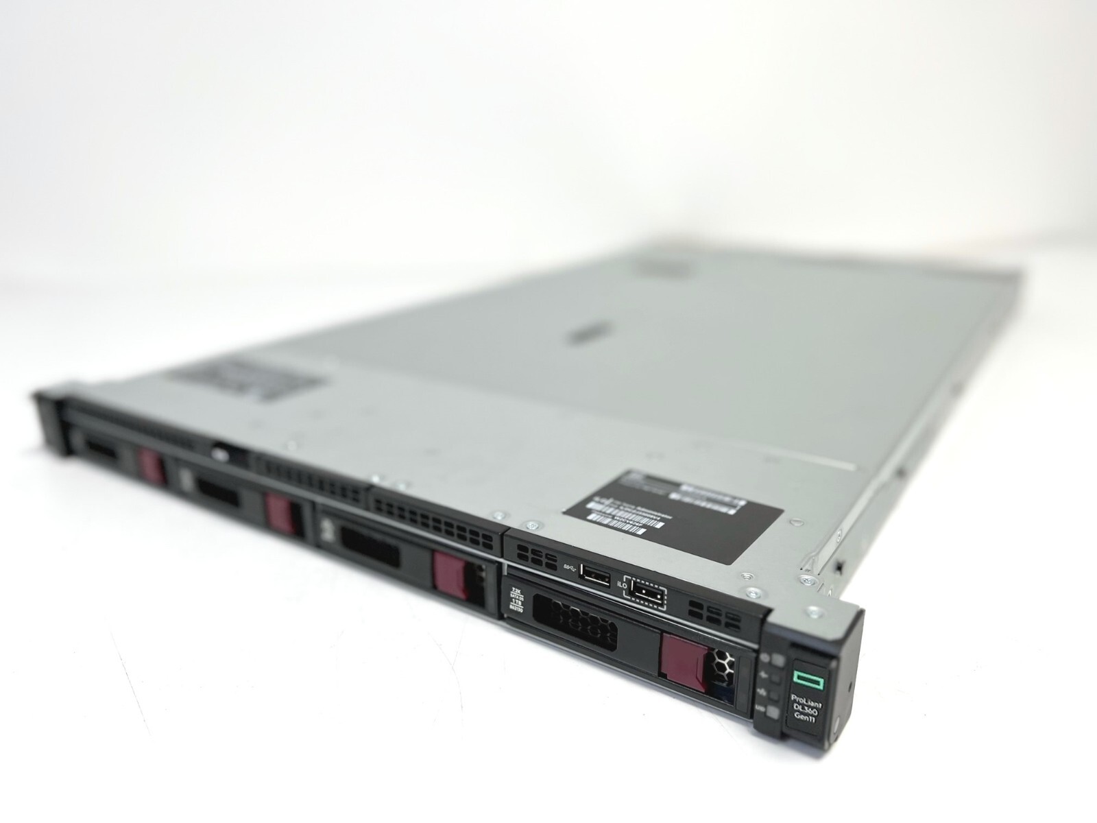 HPE DL360 Gen11 1x 4410Y 12-Core 64GB-R MR408i-o 4x 1TB HDD 2x 800W 1U Server