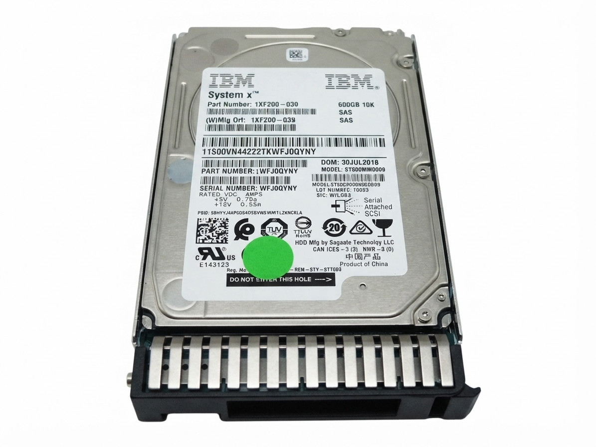 IBM 00E9900 600GB 2.5" 10K RPM SAS SFF 3 2.5" (AIX) HDD Internal Hard Disk Drive