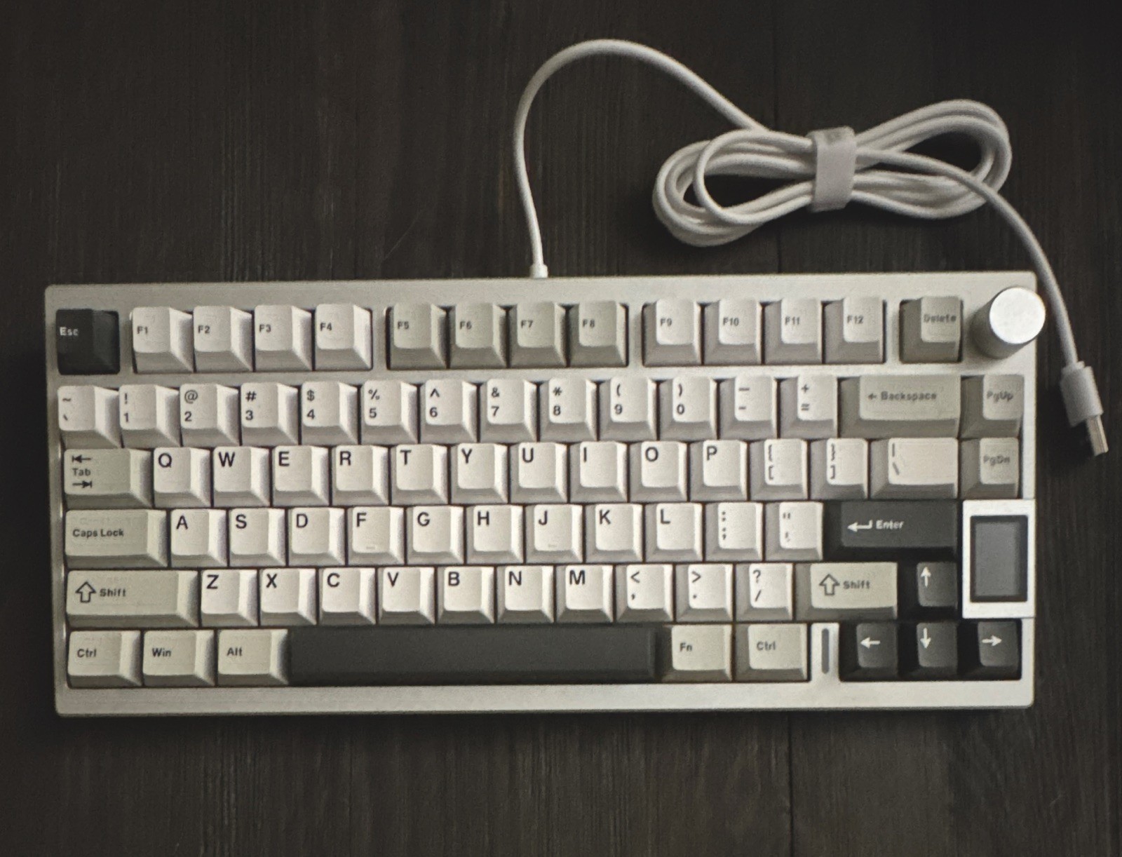 YUNZII AL80 Mechanical Keyboard Silver