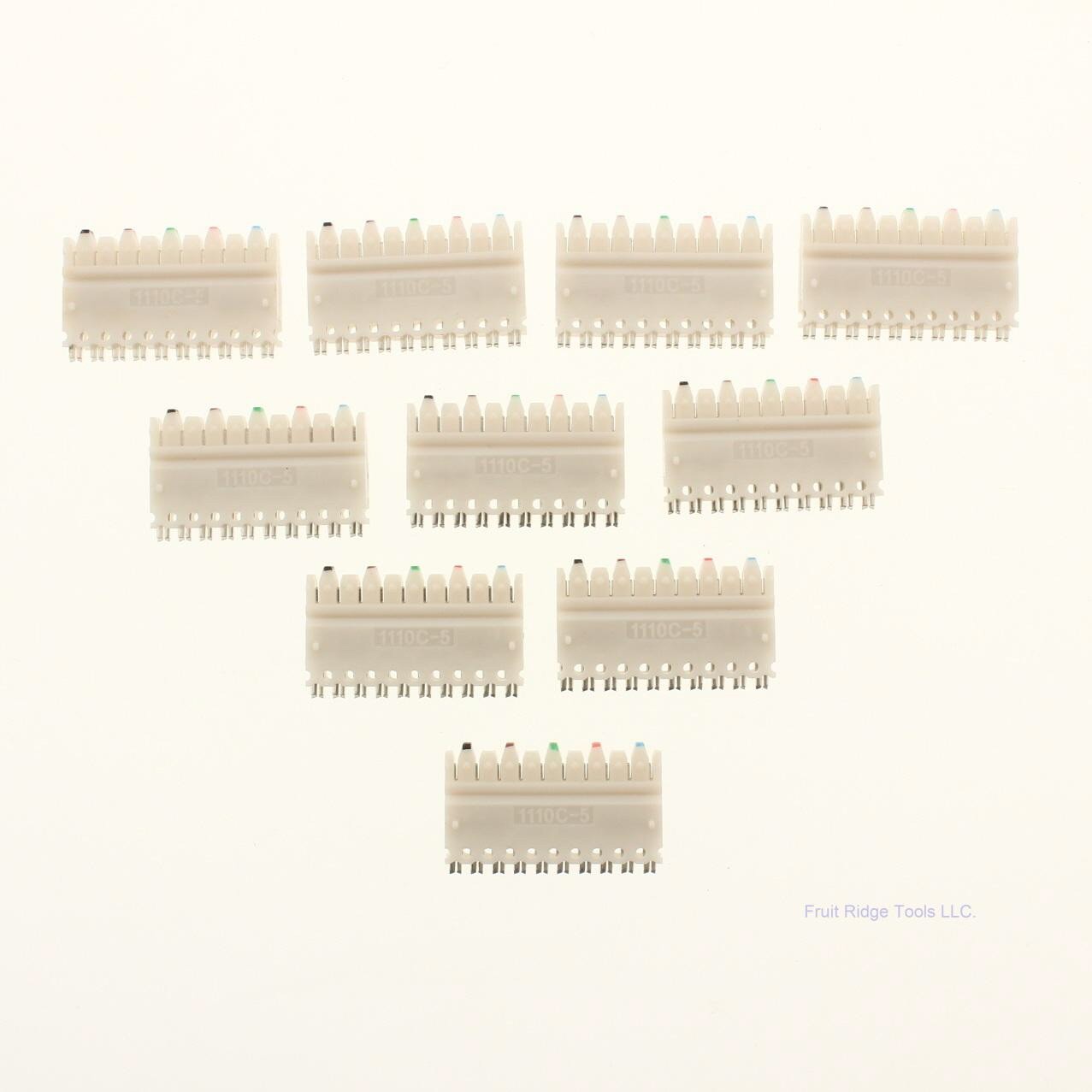 10 Pack SignaMax 10 Pin 110 IDC Connectors 110CB-5PR