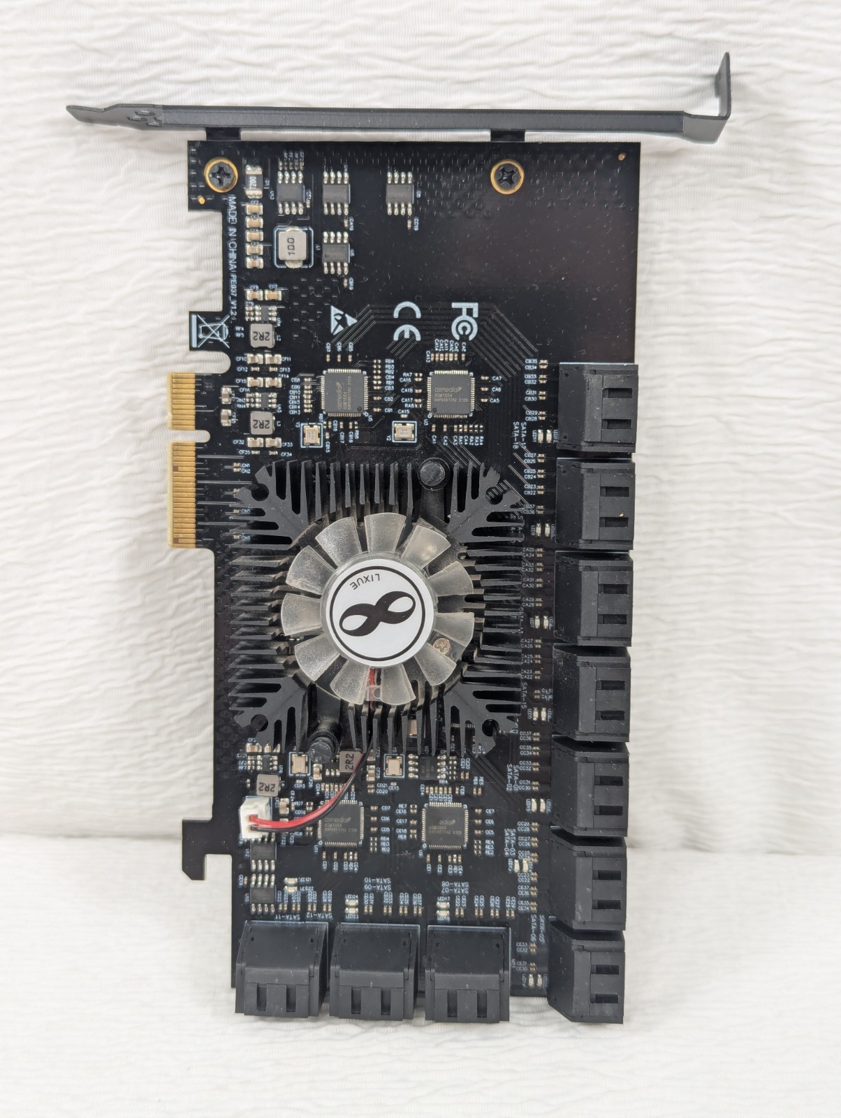 BEYIMEI PCI-E 4X SATA Card 20 Ports, PCI Express SATA Controller Expansion Card
