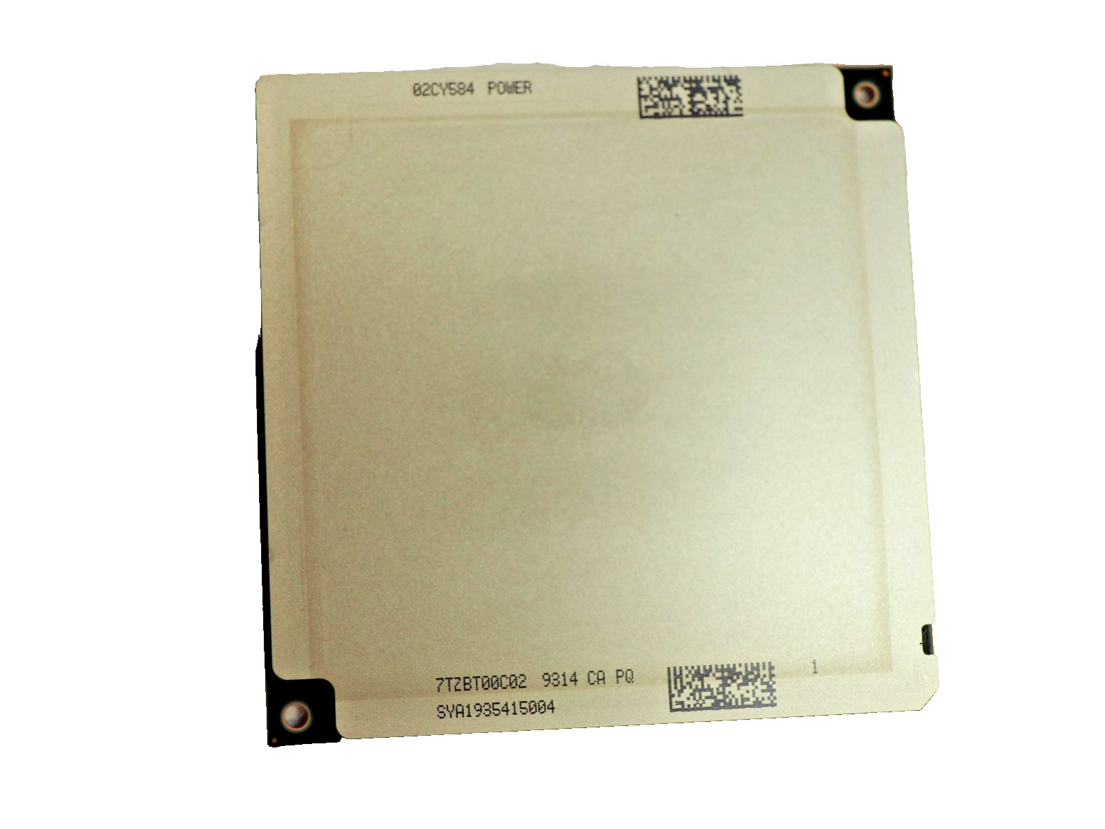 IBM Power 9 02CY584 3.35GHz 225W 16-Core Processor 9314 CA PQ