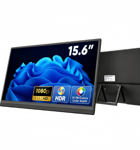 UPERFECT 15.6" 1080P Portable Monitor Full HD Extend Display HDR Second Screen
