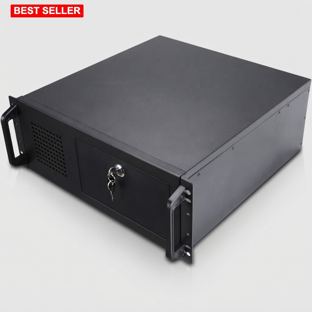 Rosewill 4U Server Chassis Rackmount Case | 7 x 3.5 Bays, 2 x 5.25 Devices| ATX,