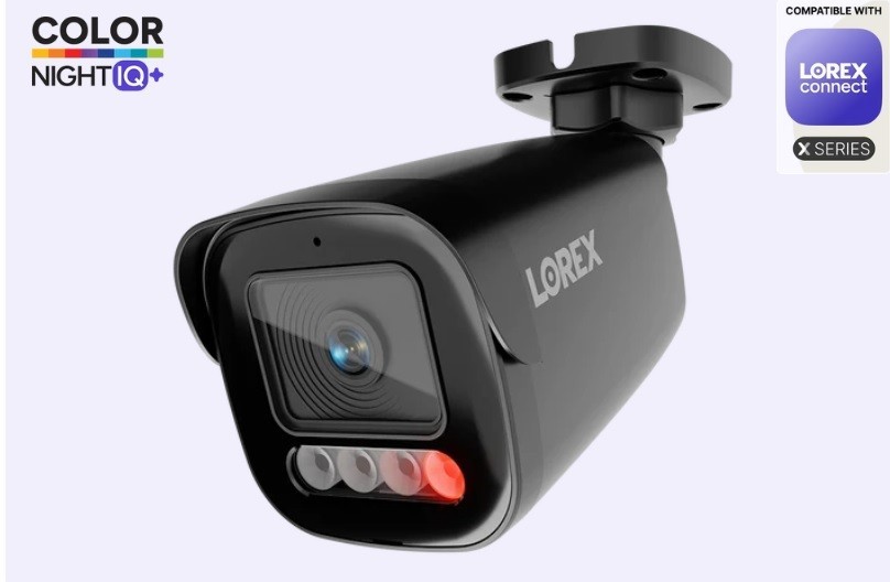 NEW Lorex Connect X5 4K PoE Bullet Camera with Color Night IQ+ - CNE01P-1BB-AB1