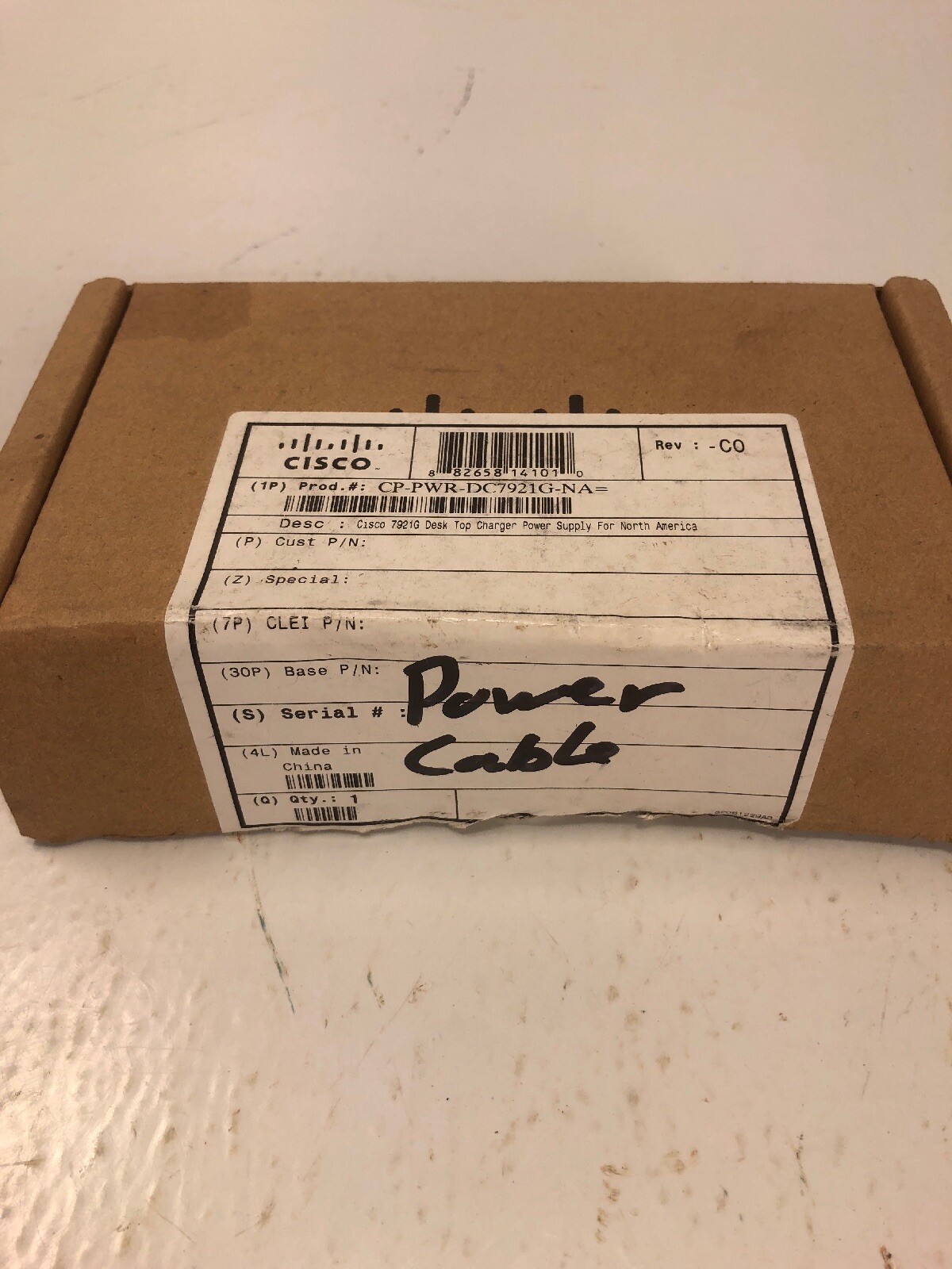 Cisco 7921G Desk Top Power Supply Charger CP-PWR-DC7921G-NA New Open Package