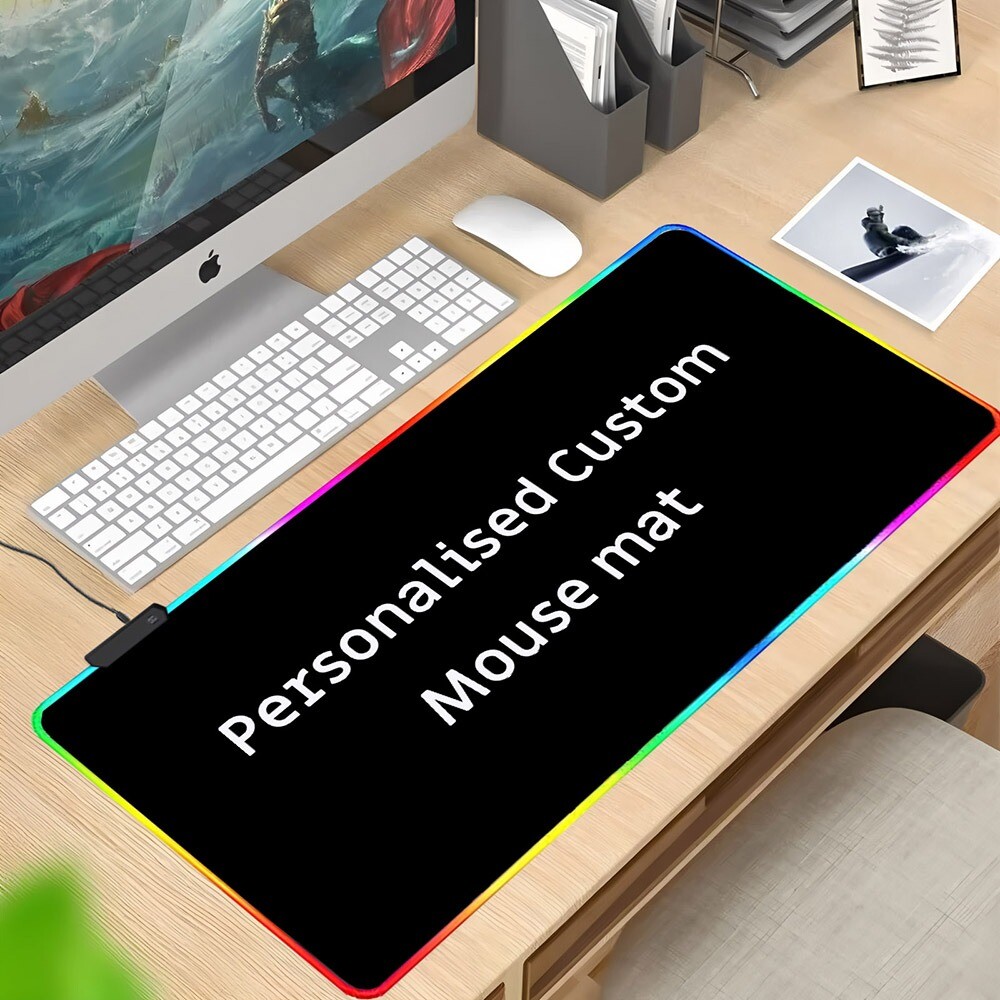 Personalised Custom Picture / logo Computer DIY Unique Mouse Pad Table Play Mat