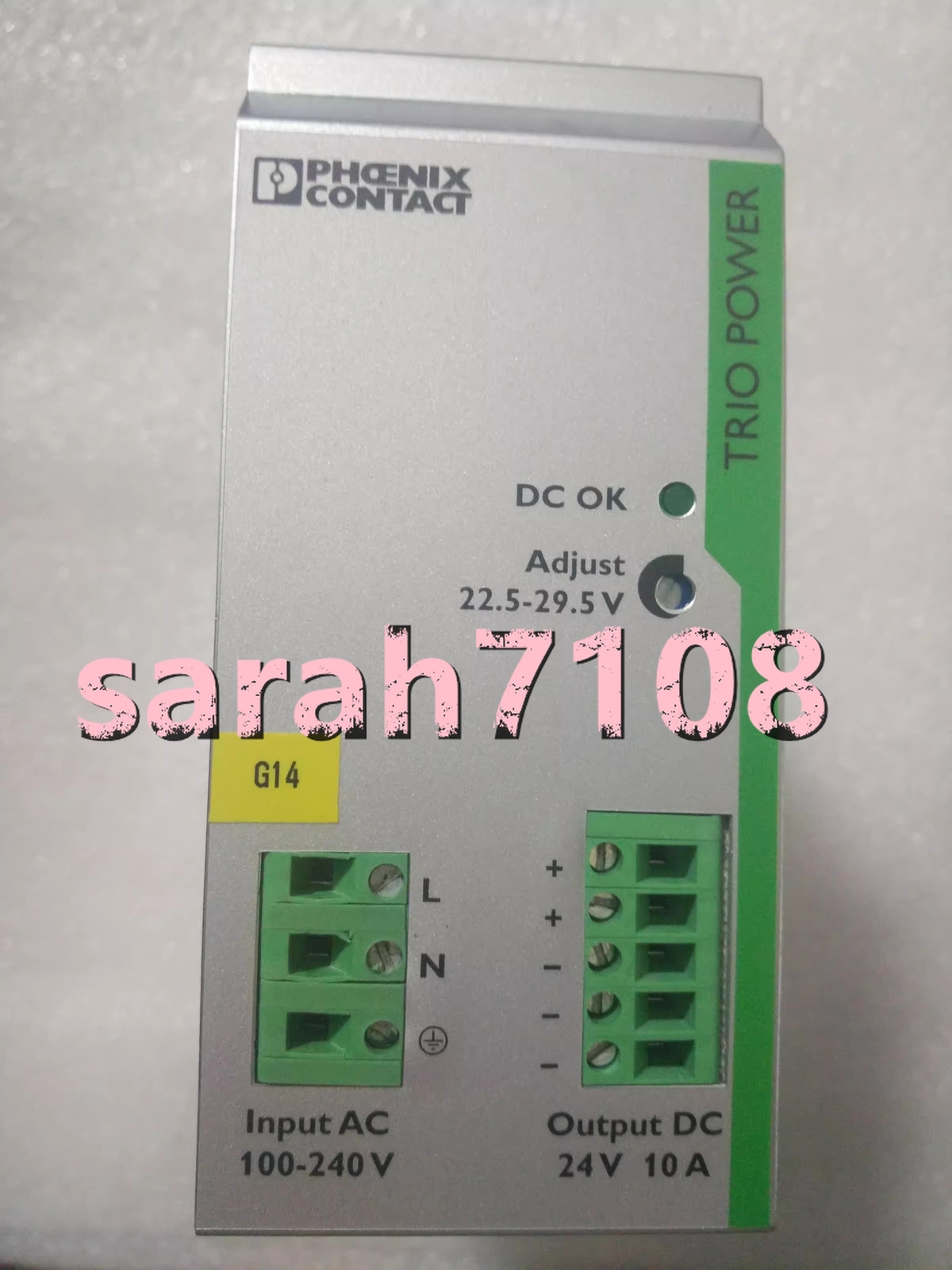 1PC USED Phoenix Power supply TRI-PS /1AC/24DC/10 2866323 Fast By FedEx or DHL