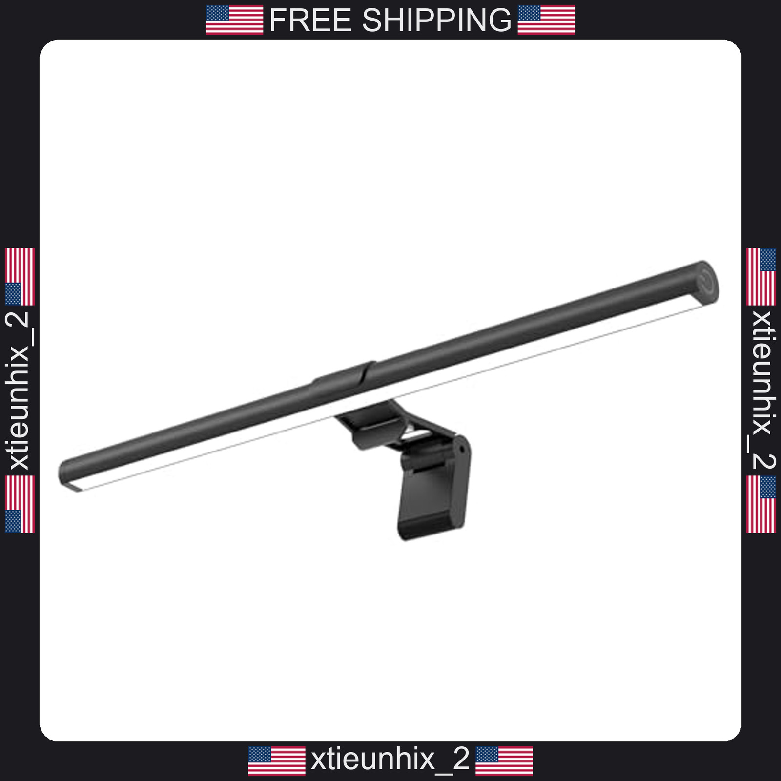 Monitor Light Bar, Ultrawide LED Desk Lamp for Computer, 15.7'', Stepless