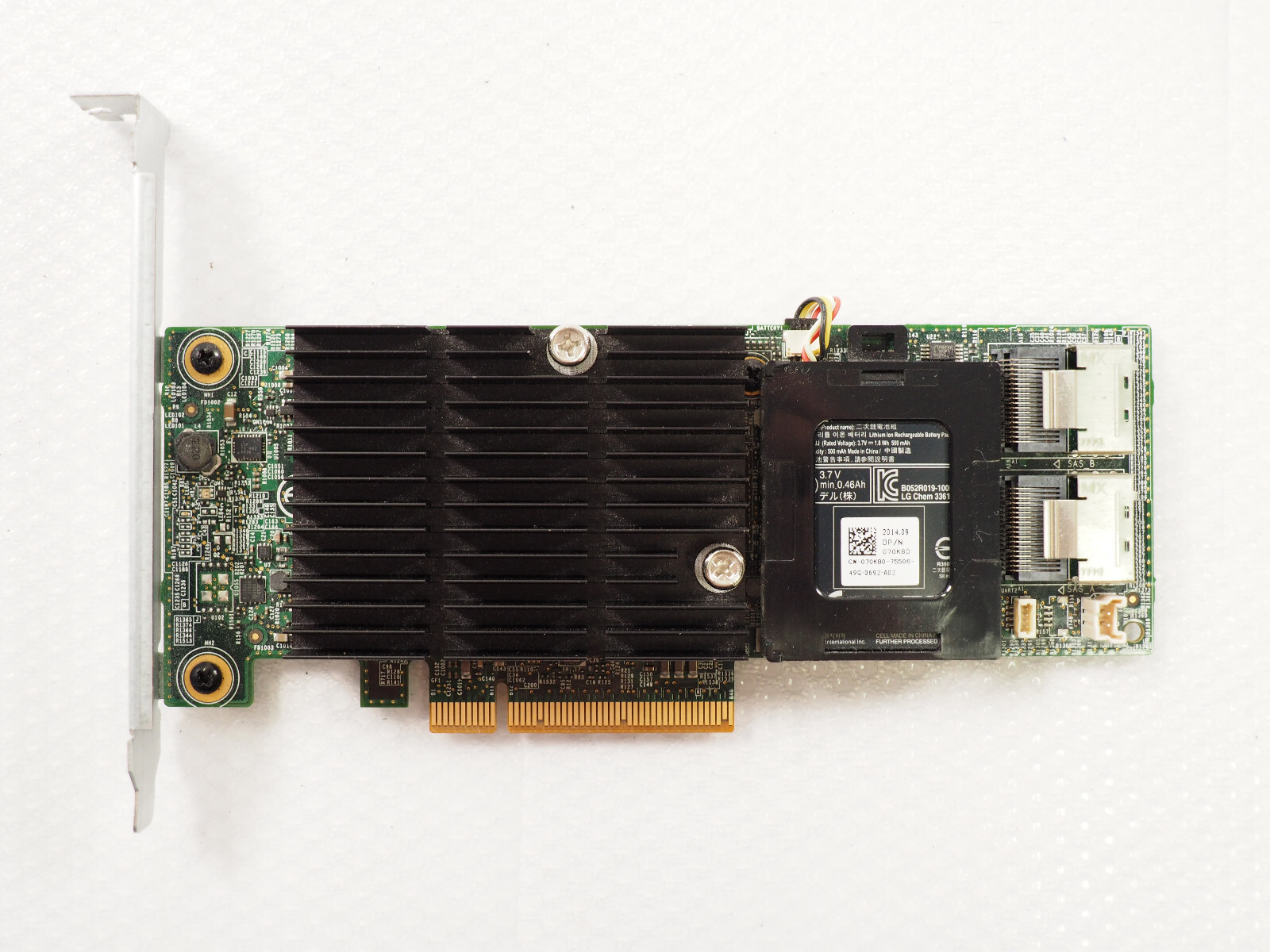 Dell VM02C PERC H710 512MB PCIe RAID Controller Full Height Bracket